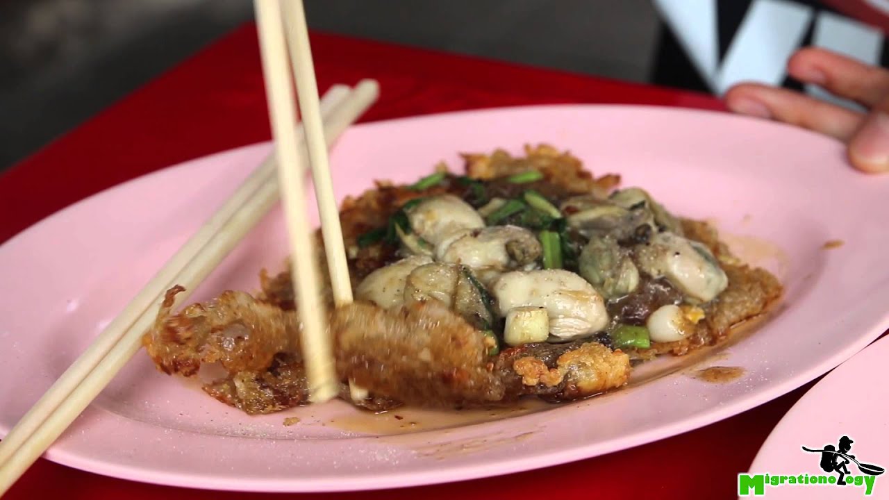 Thai Oyster Omelet at Nai Mong Hoy Tod (นายหมงหอยทอด)