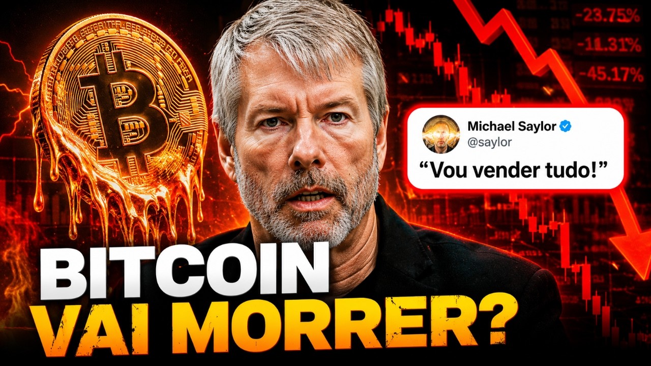 URGENTE! MICHAEL SAYLOR VAI VENDER BITCOIN! VAMOS PARA O FUNDO DO PO&Ccedil;O?