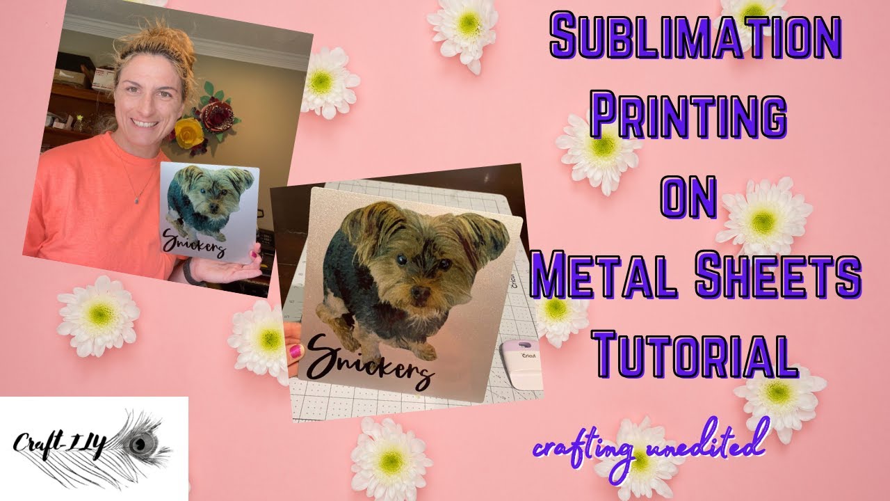 Sublimation Printing on Metal Sheets Tutorial