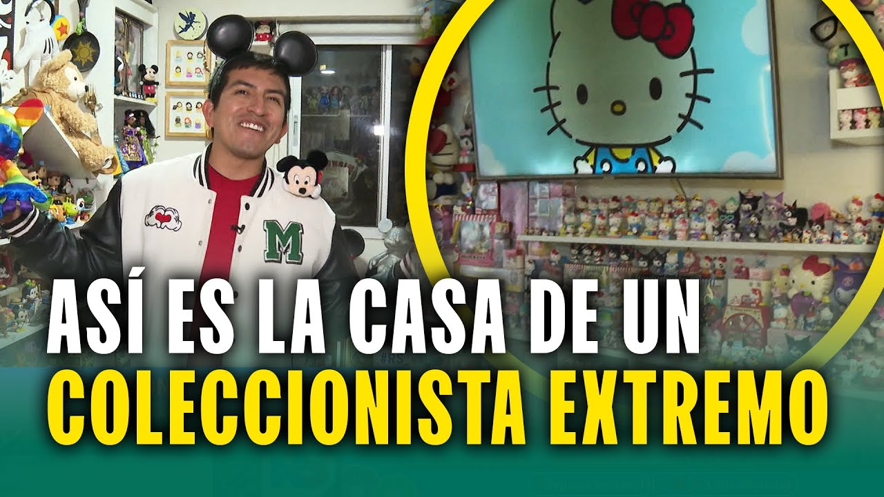 ¡Disney y Hello Kitty en todas partes! Las casas de coleccionistas extremos