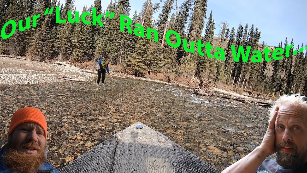 Tuchodi River Recovery: October, Boulder Alley, Can Opener, and even snow on the Ground (Part 2)