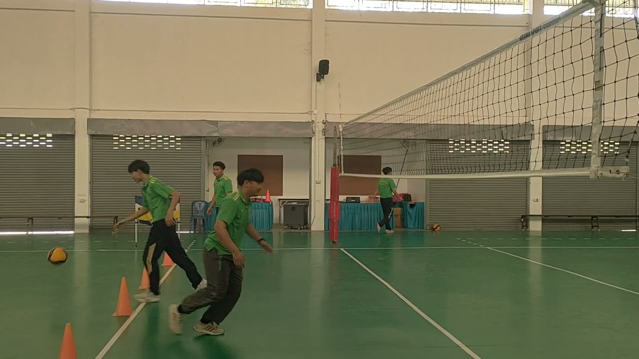 แบบฝึกทักษะการเสริฟ