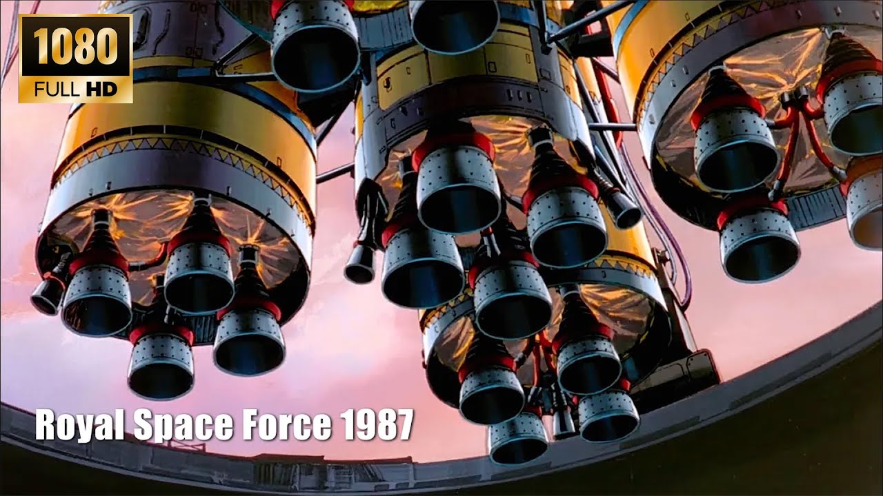 Royal Space Force: Wings of Honneamise - 1987 / Synthwave 「AMV」