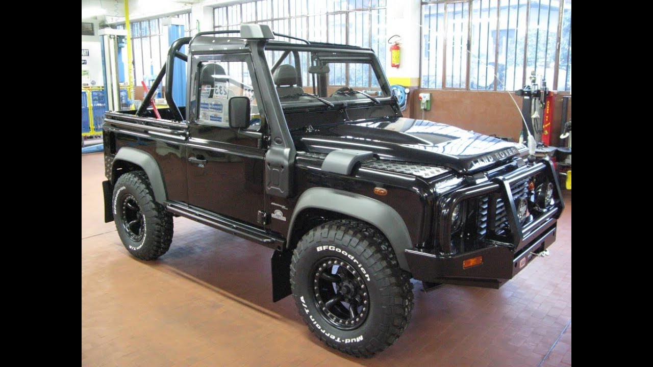 Land Rover Defender 90 TD4 Soft Cabriolet ARB Australian  Black Edition Land Rover Special Vehicles