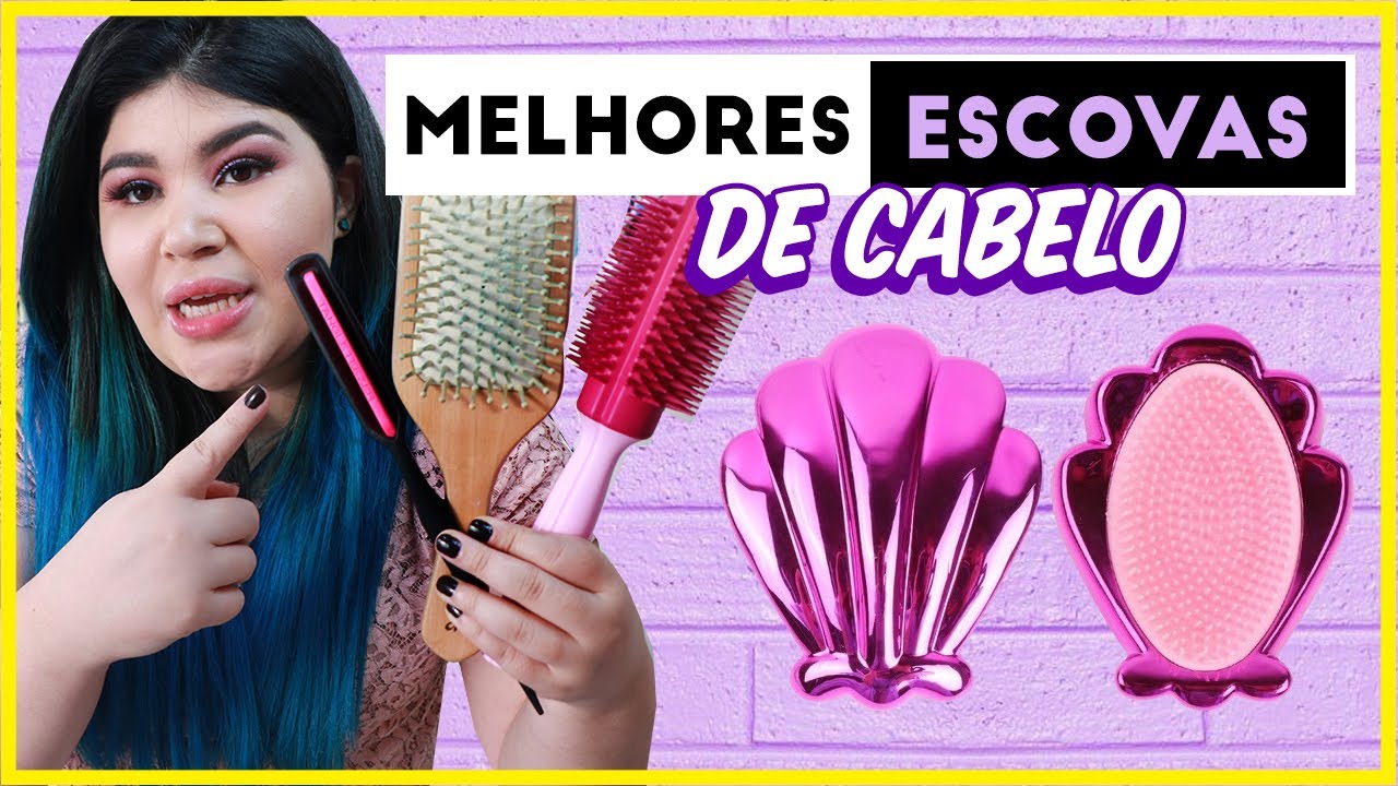💙 Melhores ESCOVAS DE CABELO [Tangle Teezer, Marco Boni, de madeira e mais!]