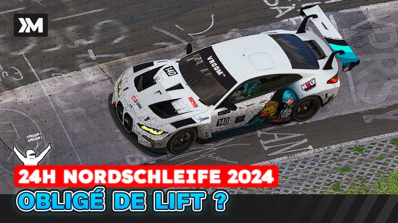Je suis le seul à devoir faire ça ! | Les 24h de la Nordschleife 2024 iRacing Special Event