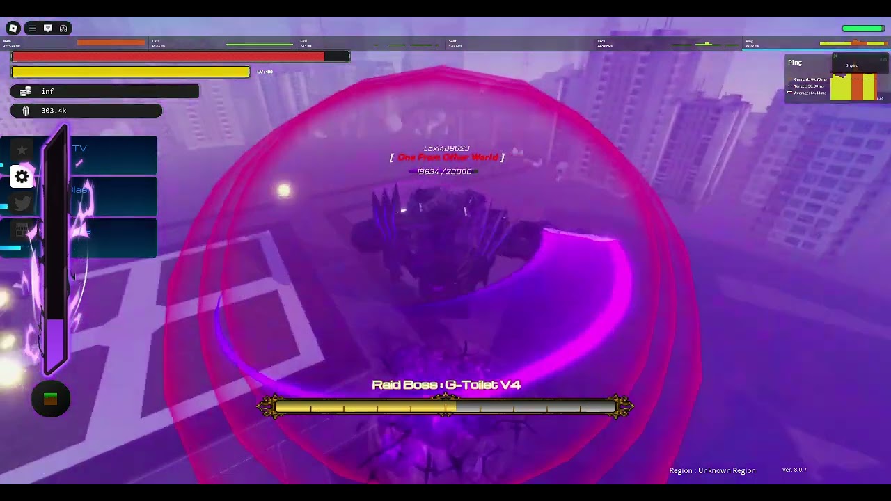 Soloing gman 4.0 with 14k hp with the defense buff 