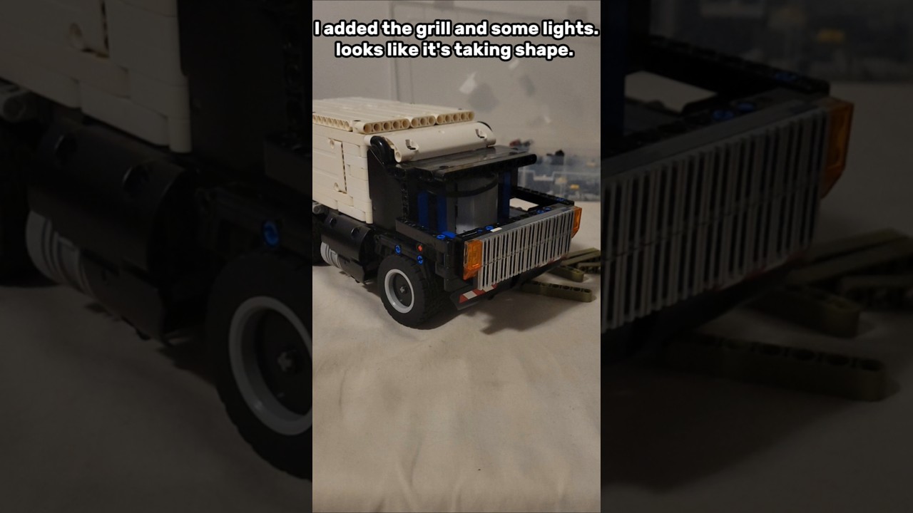 Lego Technic Cargo truck Part 3 (MOC RC Powered By Buwizz) #legovehicle #legotechnic #legotoys #moc