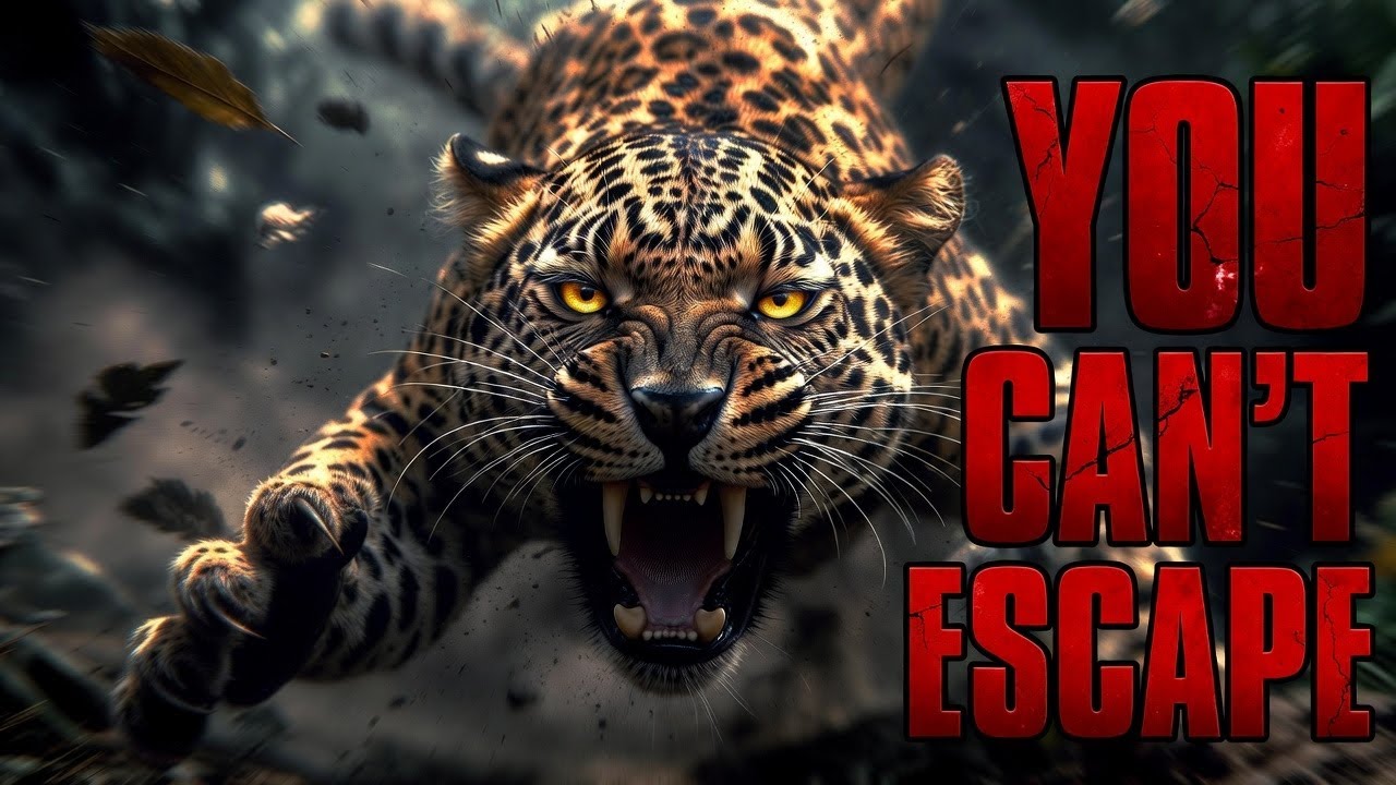 YOU CAN’T ESCAPE a Leopard Once It Locks On