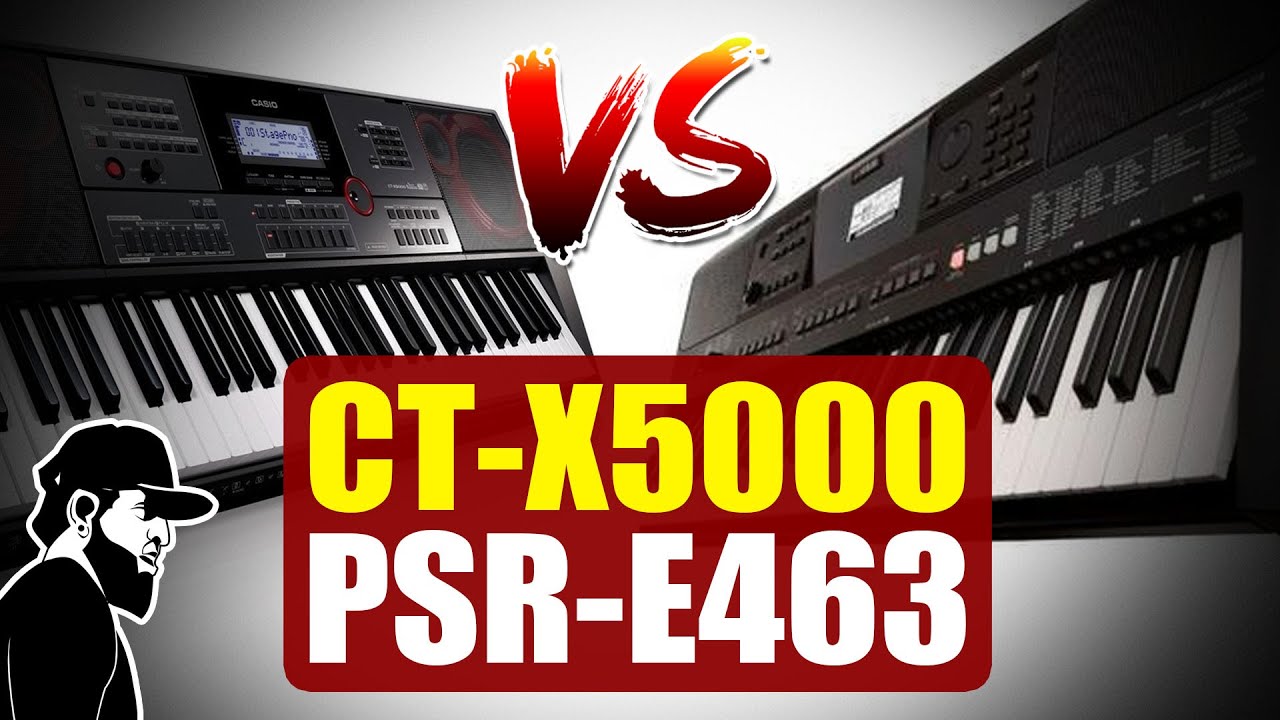 Yamaha PSR-E463 ou Casio CT-X5000? Qual é o Melhor?  | Tudo Sobre Teclado Musical