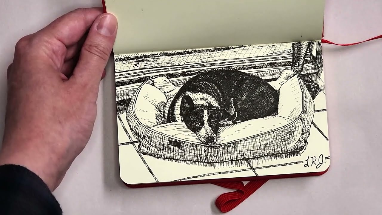 Comparing Sketchbooks Using Micron Pen: Talens Art Creation Sketchbook