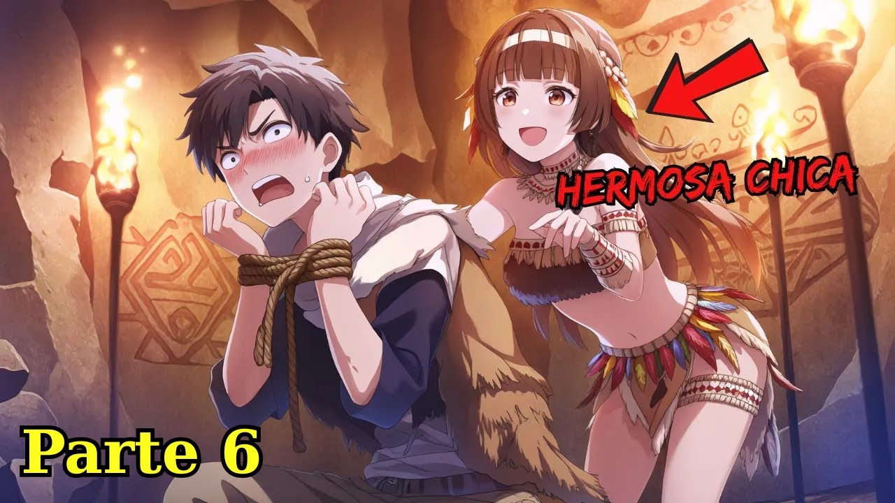 ☢️(Parte 6) DESPERTÉ en la PREHISTORIA… ¡y una CHICA me OBLIGÓ a CASARME con ELLA | Manhwa Resumen