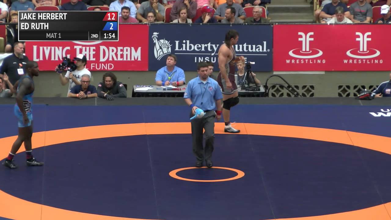 86kg Finals (1 of 2), Ed Ruth, Sunkist Kids vs Jake Herbert, New York AC