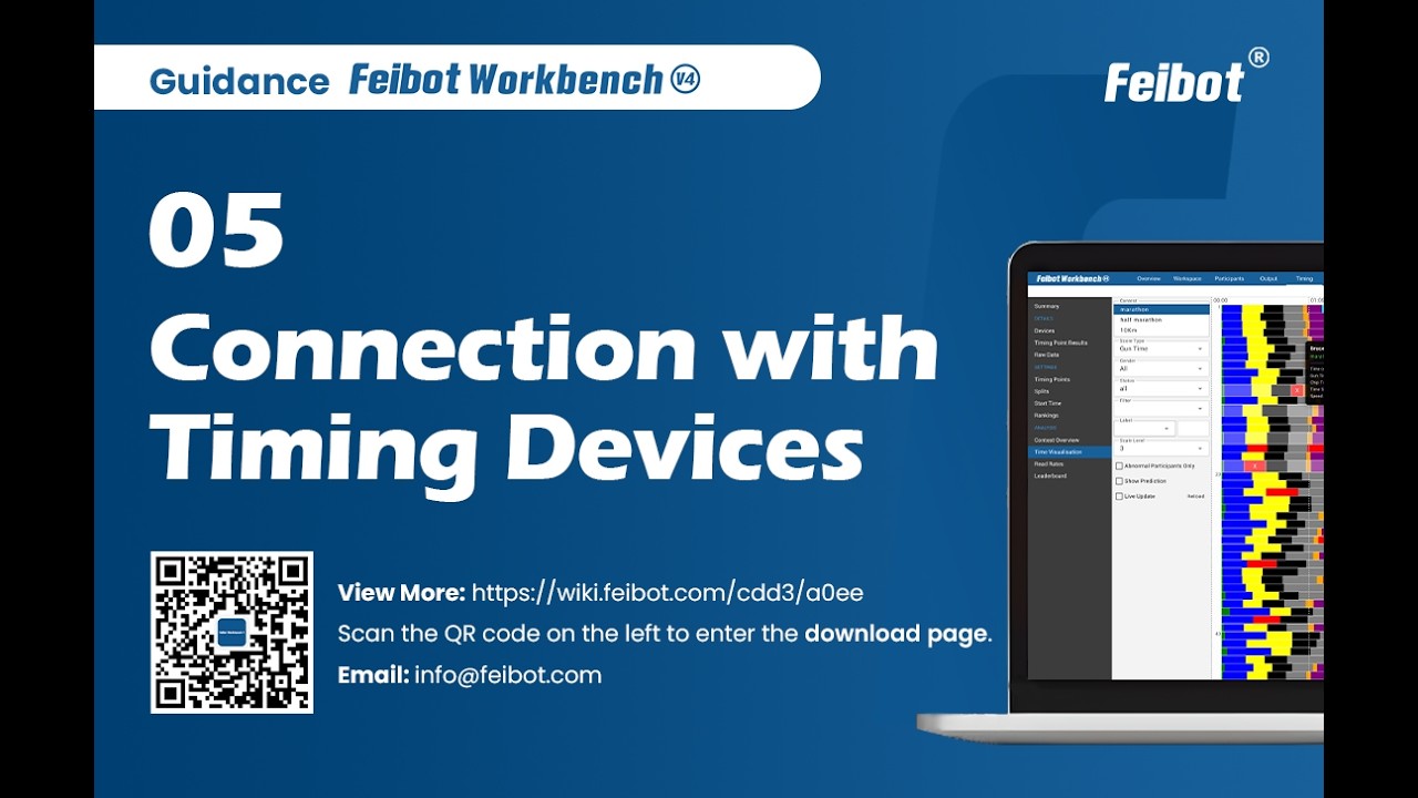 Guidance for Feibot Workbench V4 --- 05 Connection with Timing Devices