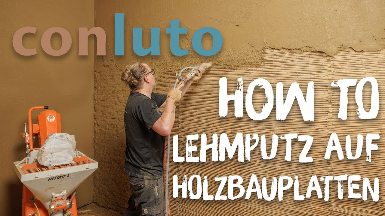 HOW TO: Lehmputz auf Holzbauplatten