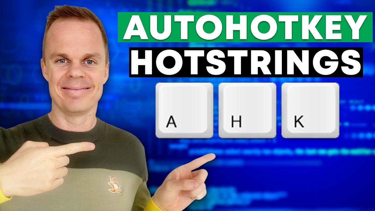 How to use Hotstrings in AutoHotkey - AutoHotkey Tutorial #3