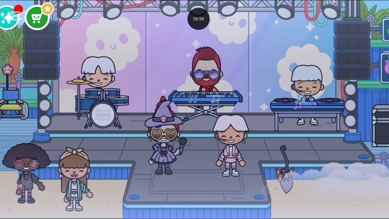 We Started a Disco Party  | Toca Boca Roleplay