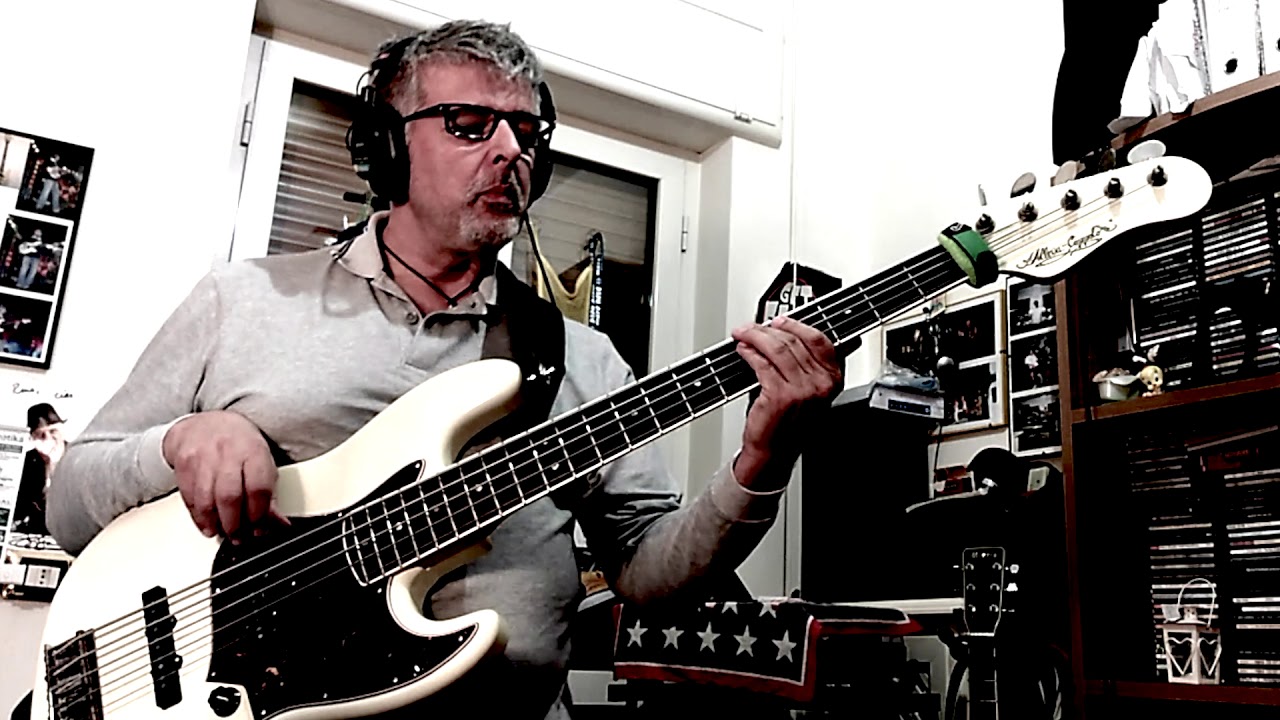 Cose della vita by EROS RAMAZZOTTI (personal bass cover) by Rino Conteduca with ALLEVA COPPOLO LG5S