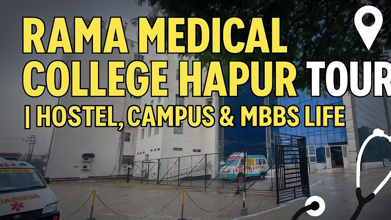 Inside Rama Medical College Hapur | Campus Vlog 2025 