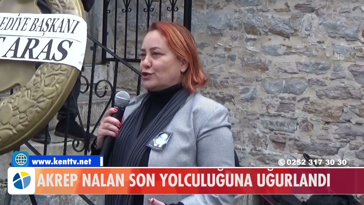 AKREP NALAN SON YOLCULUĞUNA UĞURLANDI