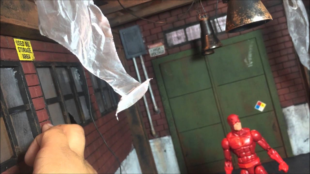 Rafters style warehouse Diorama #18