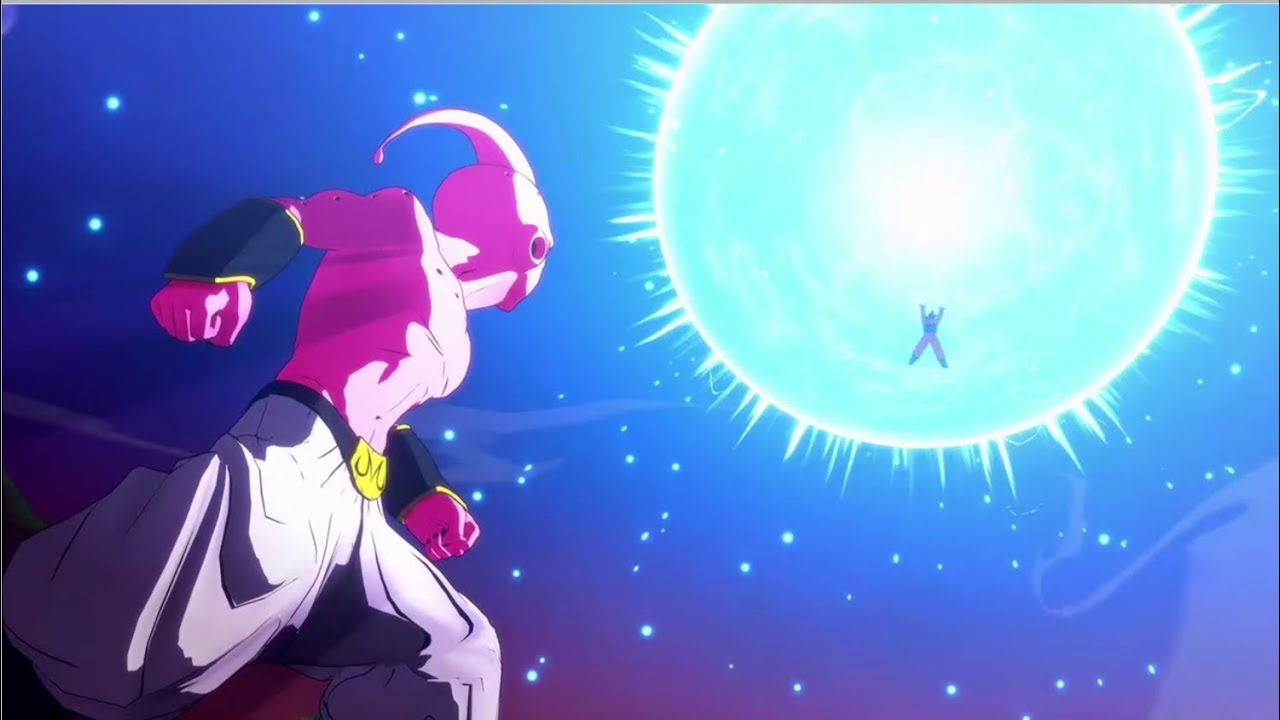 Goku Defeats Kid Buu with the Spirit Bomb!