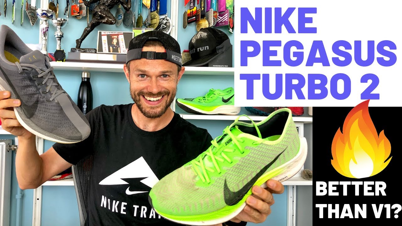 Обзор кроссовок NIKE PEGASUS TURBO 2! Лучше, чем TURBO 1??