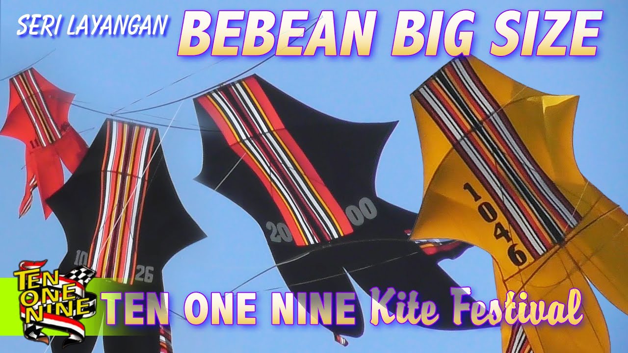 Dapat Angin Badai Semua Bebean Big Size Terbang • Ten One Nine Kite Festival #2 - 2025  • Part 1