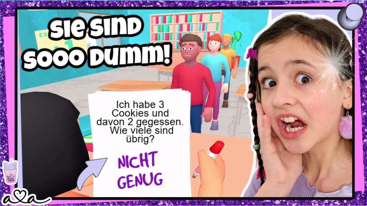 Ich unterrichte die dümmste Klasse Deutschlands... Papers Grade, Please 💜 Alles Ava Gaming