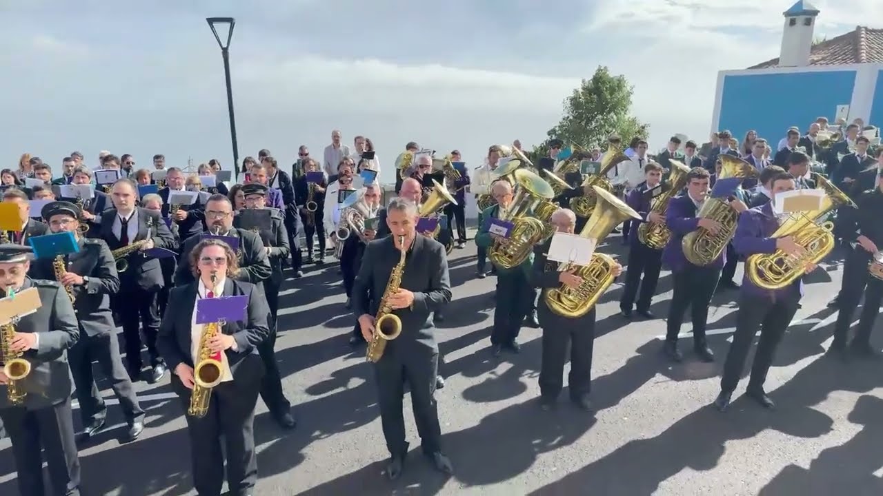 Encuentro de Bandas de Música, en la Plaza de Las Madres, Breña Baja SANTA CECILIA - BREÑA BAJA