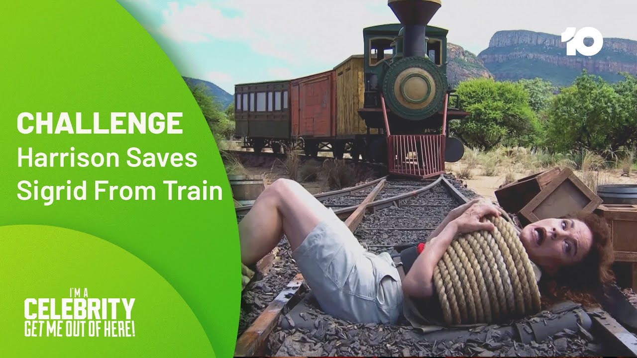 Harrison Reid To The Rescue... AGAIN 🛤️🚋  | I'm A Celebrity... Get Me Out Of Here! Australia