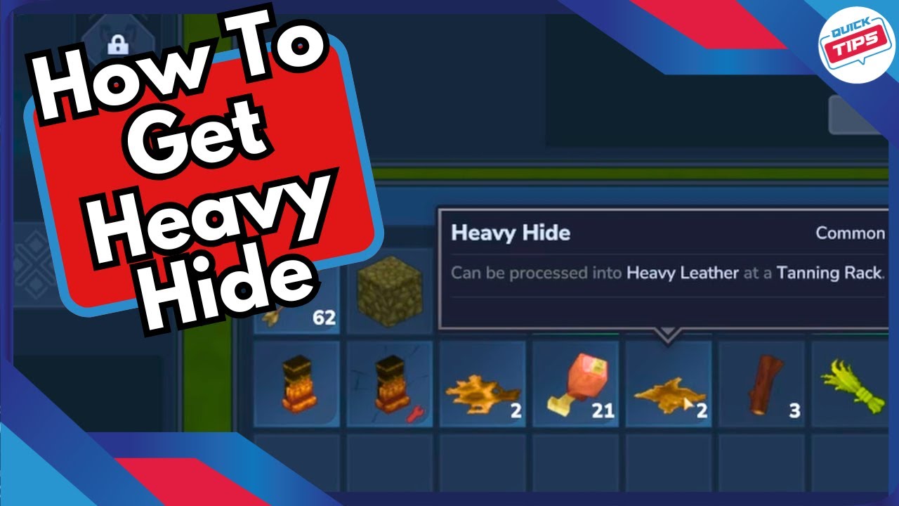 How To Get Heavy Hide in Hytale