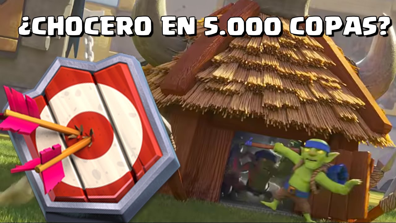 ¿Y SI JUEGO UN MAZO CHOCERO EN MÁS DE 5.000 COPAS? | Clash Royale con TheAlvaro845 | Español