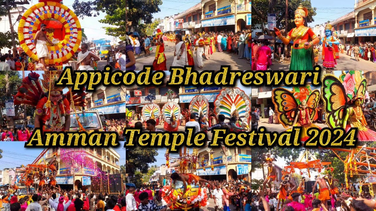 Appicode Arulmigu Sree Bhadreswari Amman Temple Oorvalam 2024 #kanayakumari #templefestival #hindu