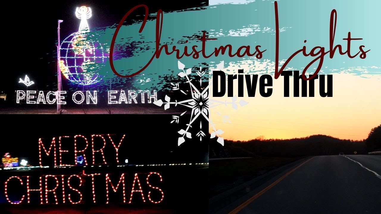 CHRISTMAS LIGHTS DRIVE THRU / POSITIVELY AMY