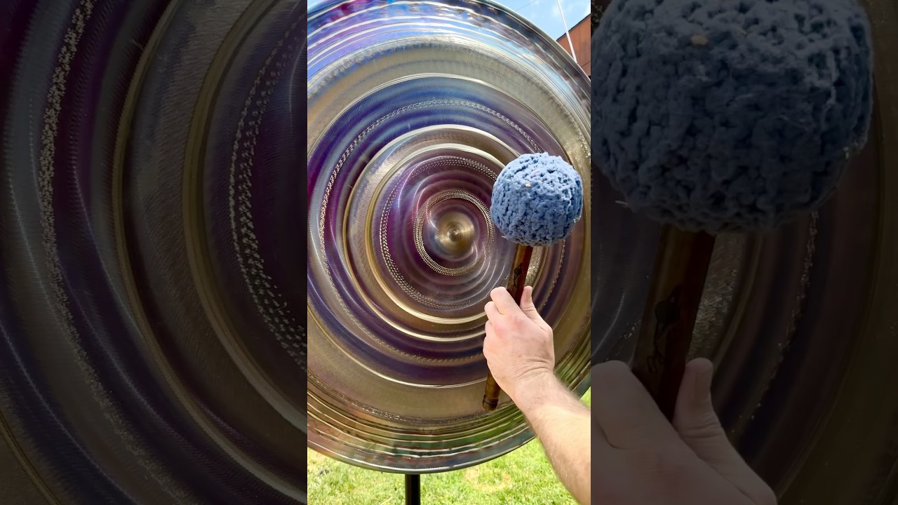 SuperNova Gong - www.Acolyteinstruments.com #gong #gongmaker #soundhealing #gongbath #soundtherapy