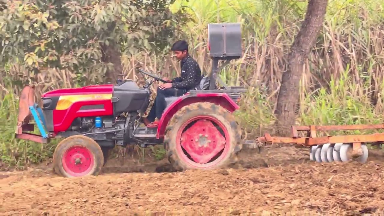 🚜Mahindara jivo ||225 di trctorki hairo me testing 🚀 || full video trctor ki pawer ❤️‍🔥6..6 ki hairo