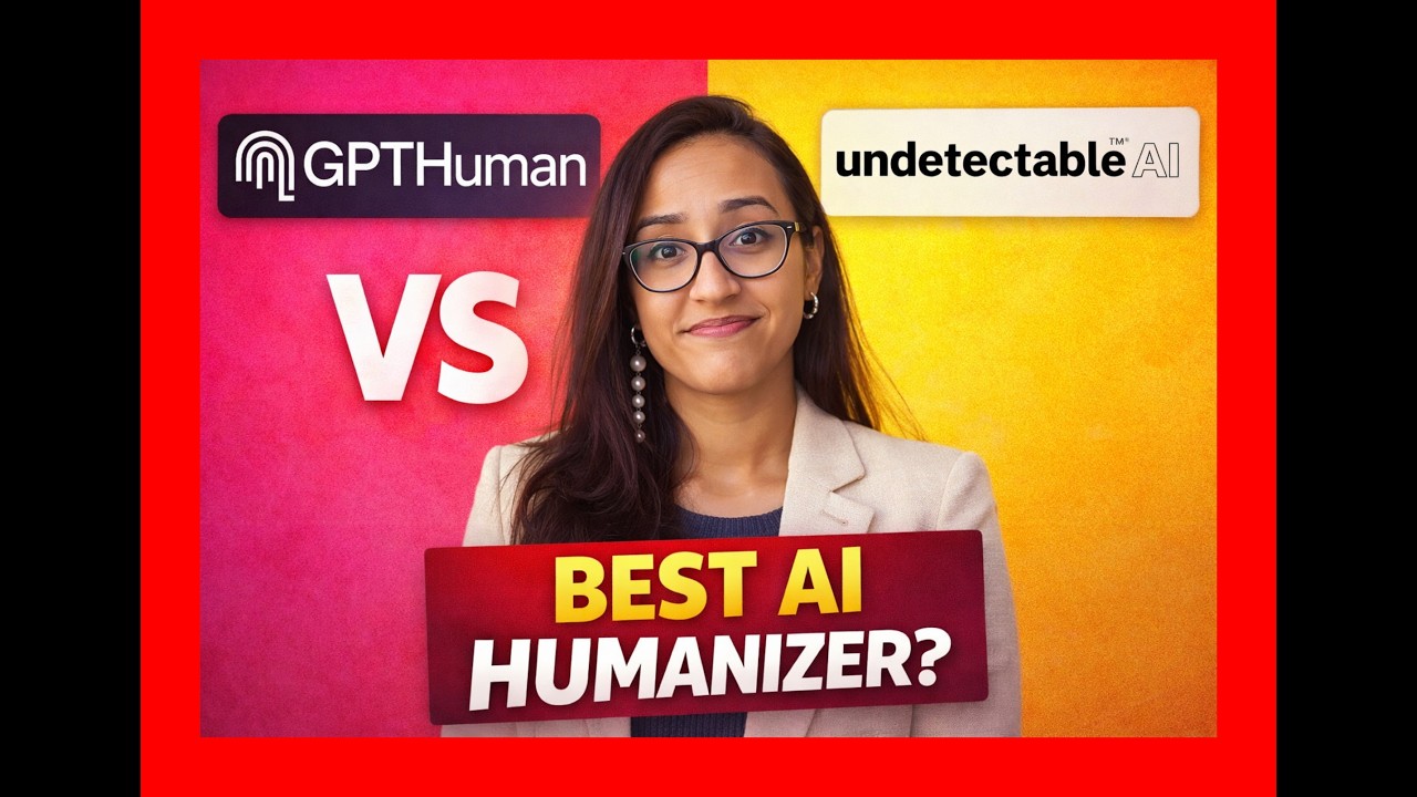 Best AI Humanizer? GPTHuman vs Undetectable AI (Real Test Results 2026)