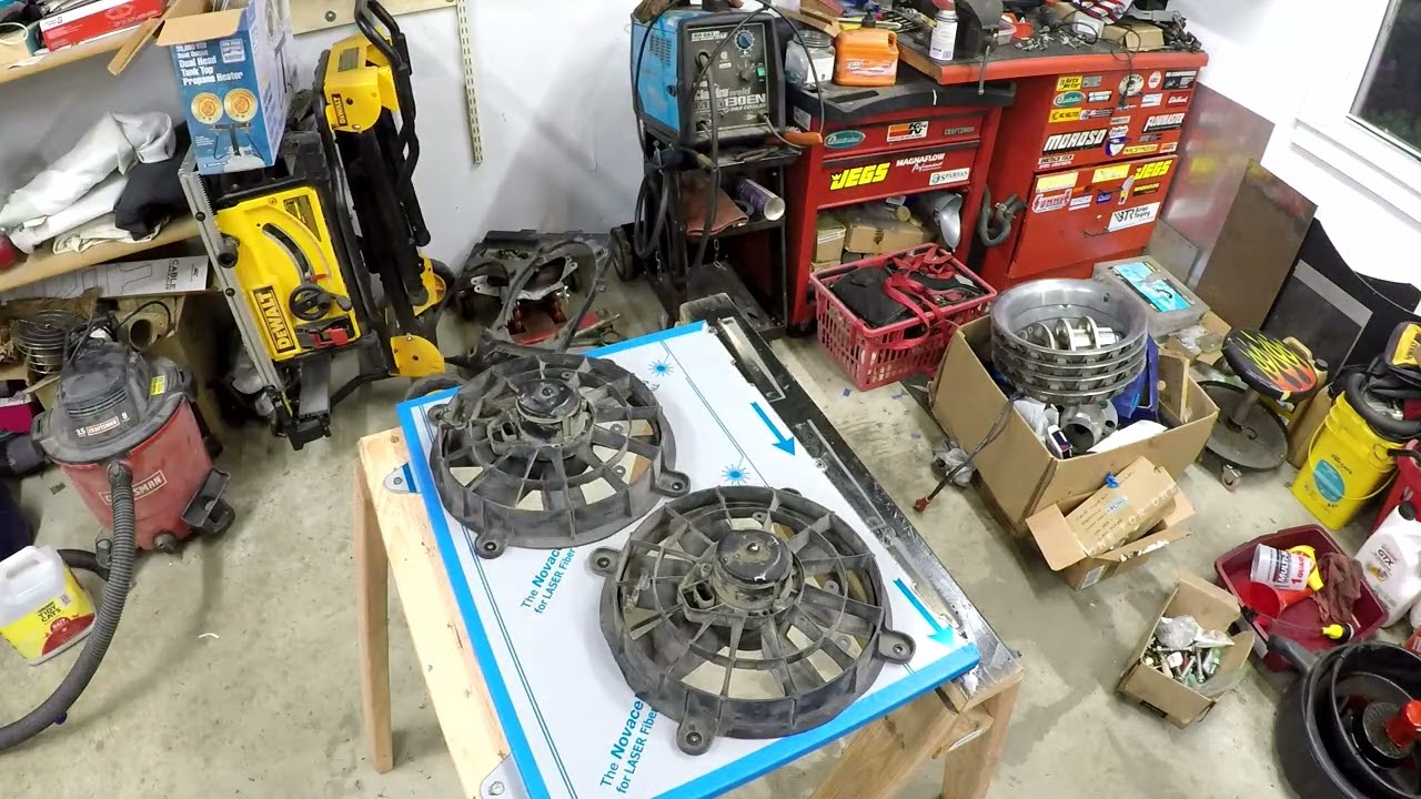 1988 Suburban LS Swap - Part 16 - Tejas Radiator Shroud and LTI Fan Install