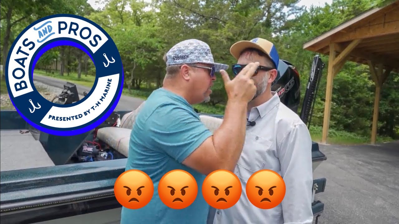 James Watson GOES CRAZY On A Vintage Bass Boat! | Boats And Pros
