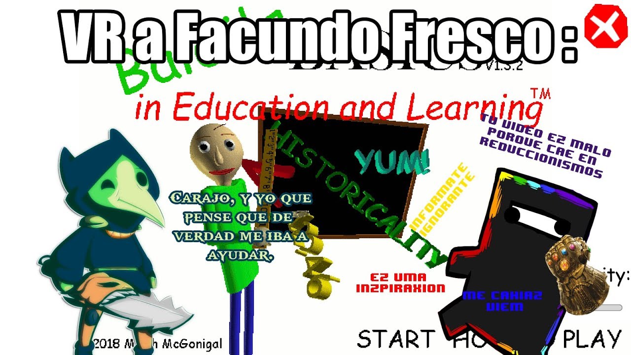 VideoRespuesta a Van Wulft/Facundo Fresco: Fresca Fantastica Respuesta (Baldi´s Basics )