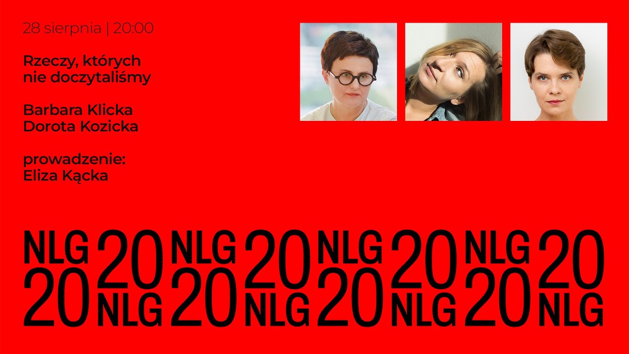 Rzeczy, kt&oacute;rych nie doczytaliśmy&nbsp;|&nbsp;Barbara Klicka, Dorota Kozicka&nbsp;| prowadzenie: Eliza Kącka