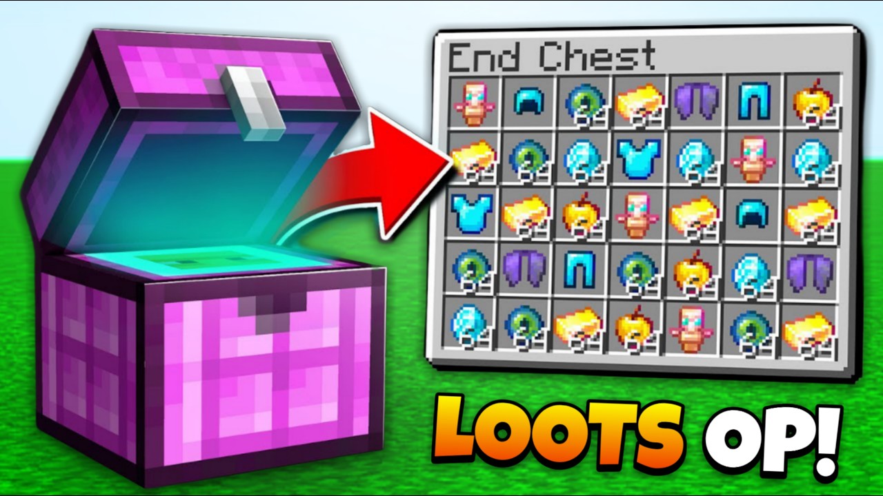 Minecraft But There are Super Galaxy CHEST...