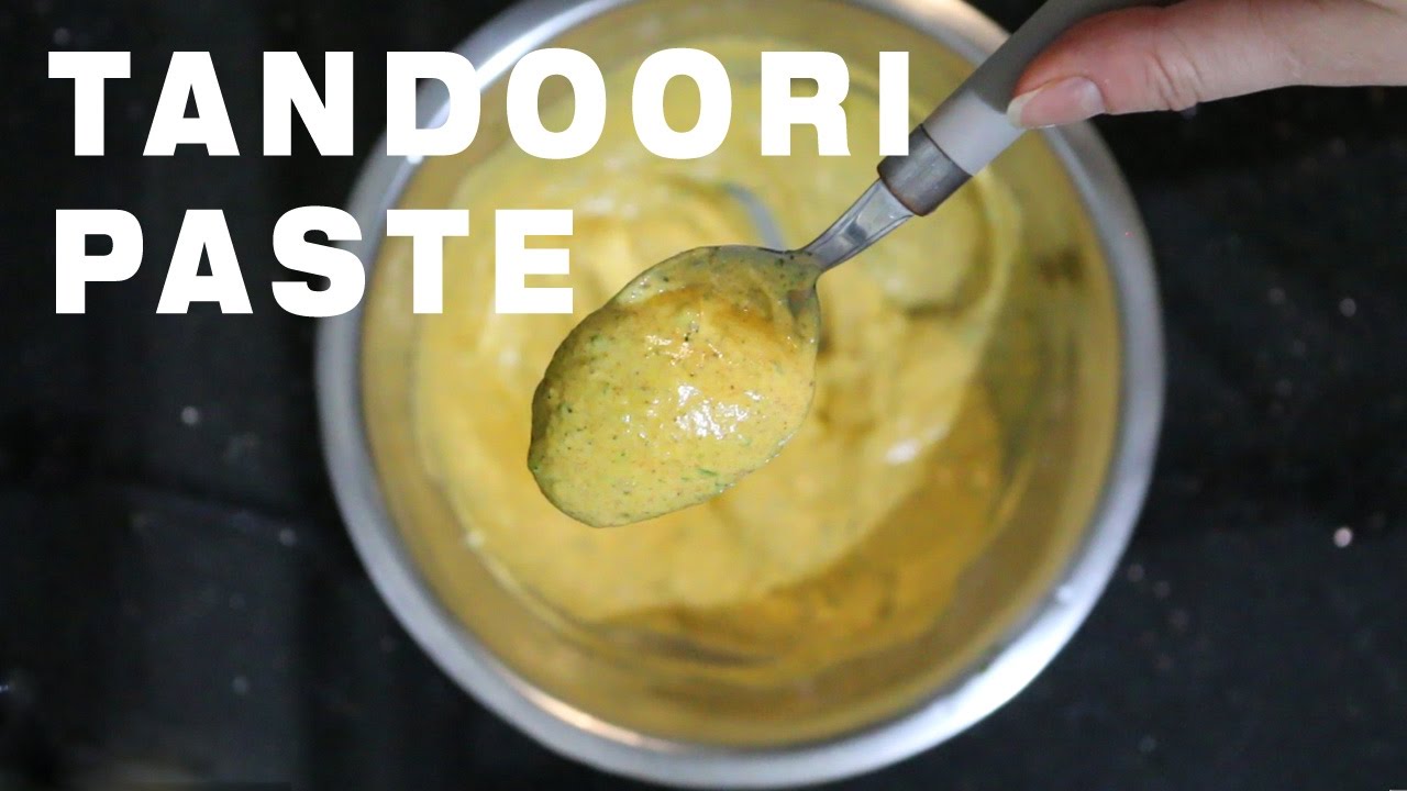 Easy Tandoori Paste Recipe - How to make Tandoori Masala Spice Mix Marination
