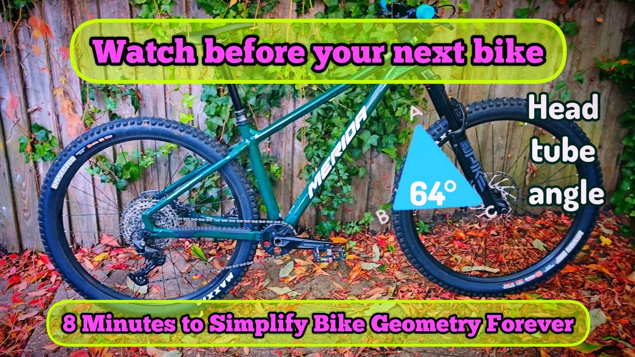 Bike geometry simplified 