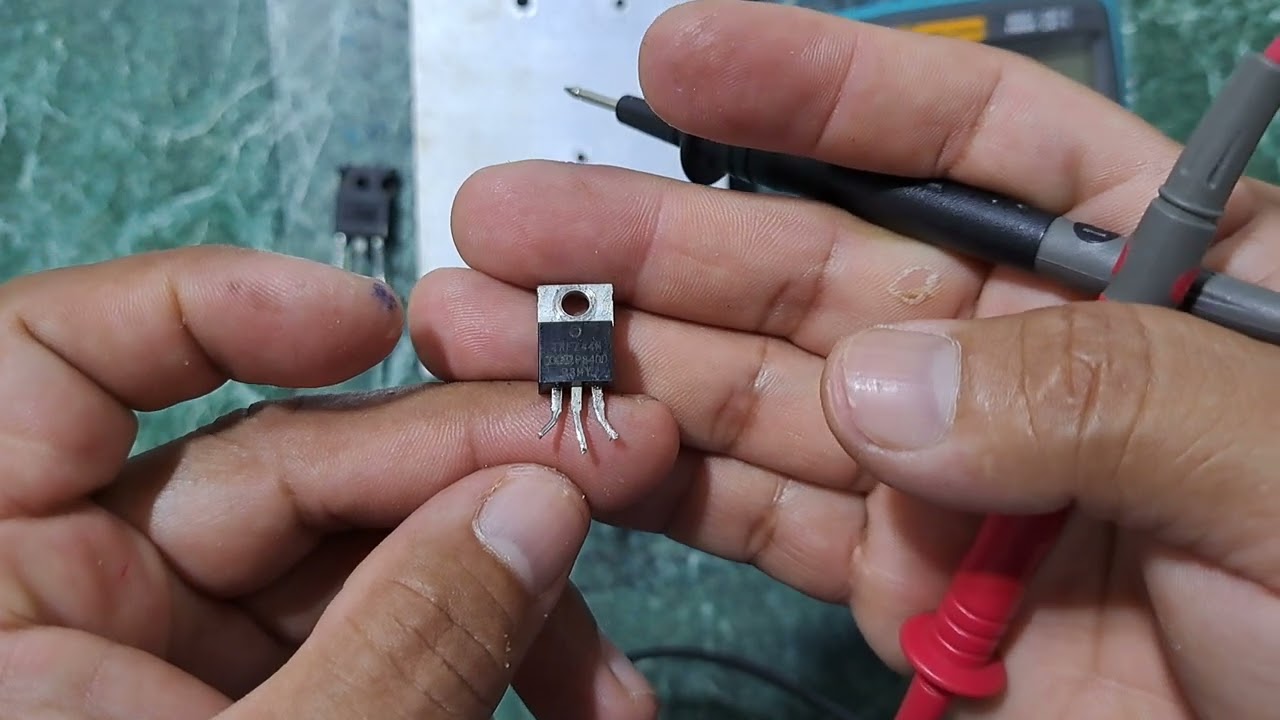 El transistor MOSFET como comprobar su estado