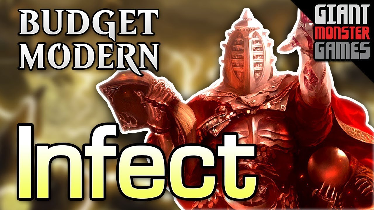 Infect - Budget Black Blue Modern Deck Tech ($60)