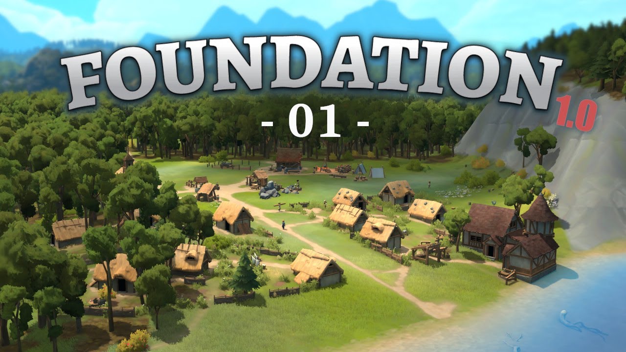 Bouseval, le futur joyau des villes médiévales ! // FOUNDATION 1.0 gameplay fr