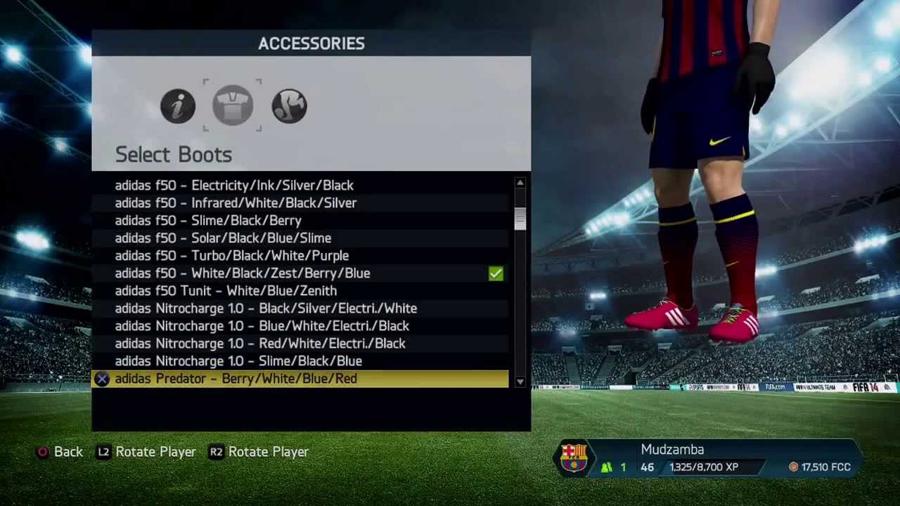 Fifa 14 new boots ps4 full video