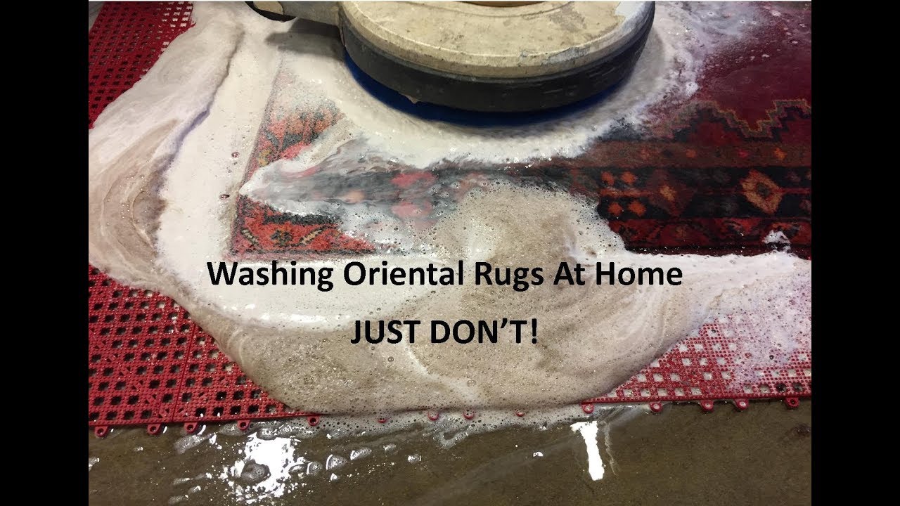 Washing Oriental Rugs In Your Home